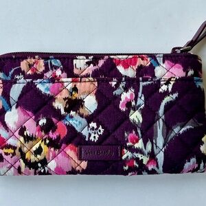 Vera Bradley RFID Ultimate Card Case Retired Indiana Rose NWOT